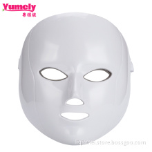 Home beauty skin care device 7 color led light face mask